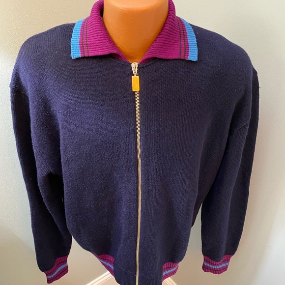 mens merino wool zip cardigan